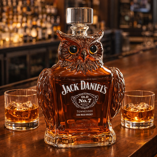 Botellas de whisky — Edición Búhos