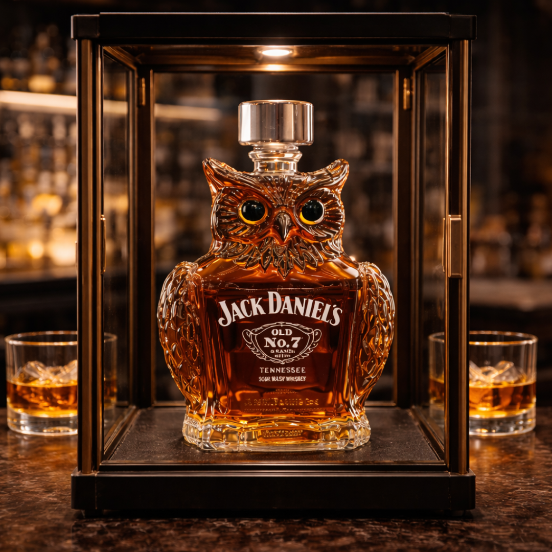 Botellas de whisky — Edición Búhos