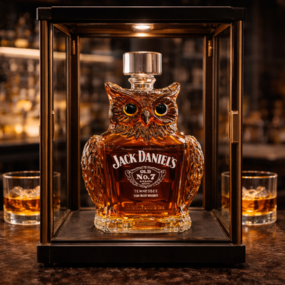 Botellas de whisky — Edición Búhos
