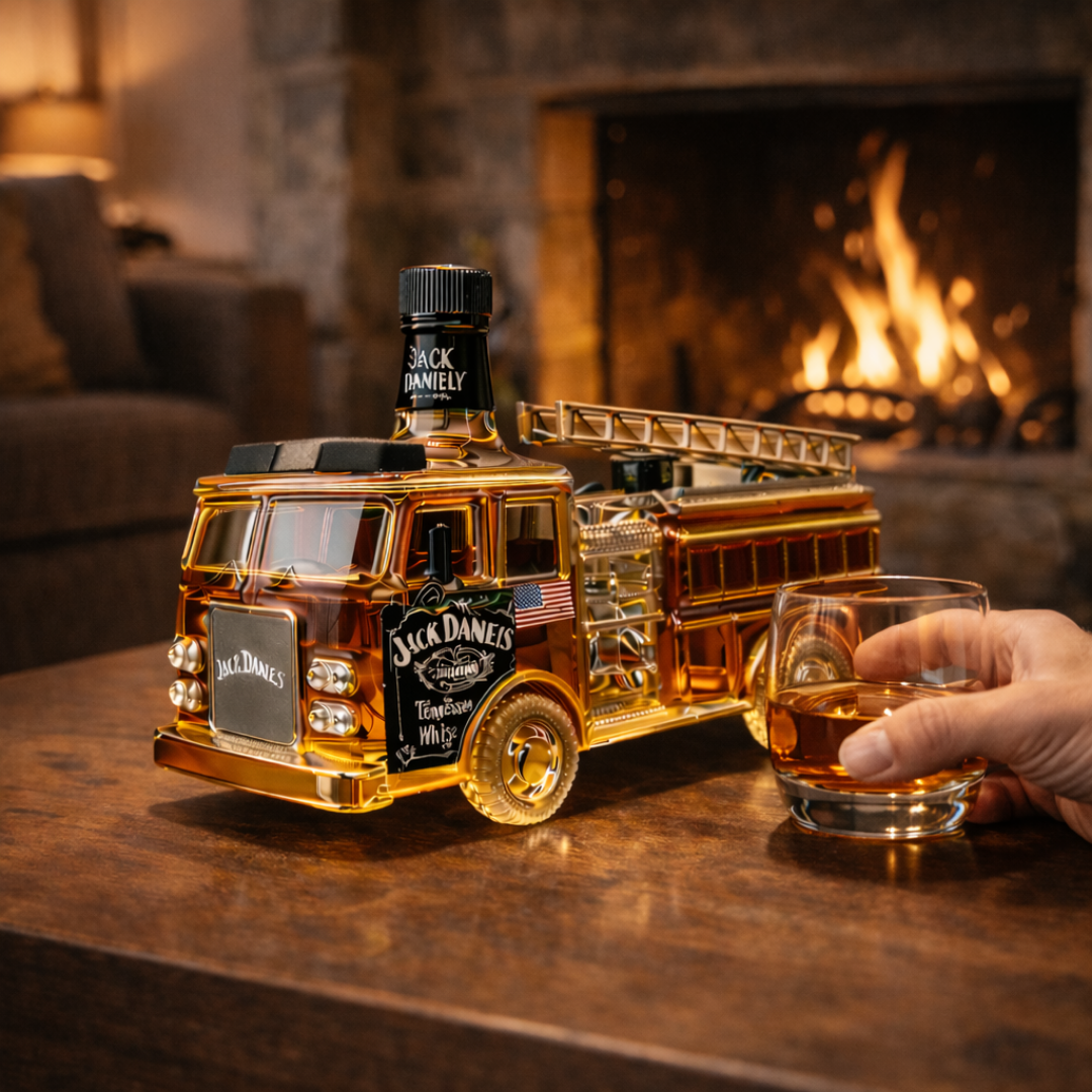 Set exclusivo de whisky — Edición Bomberos