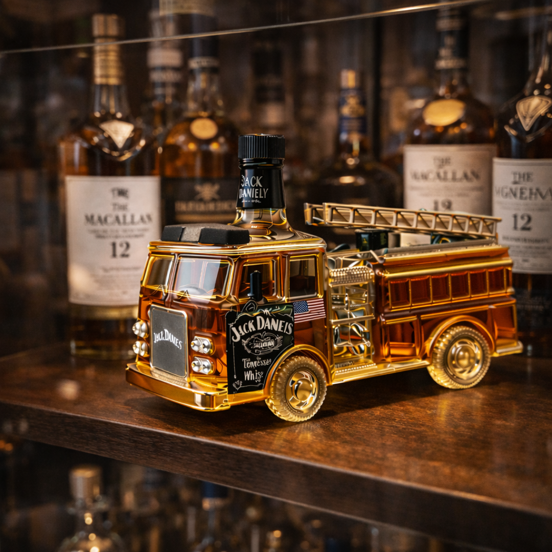Set exclusivo de whisky — Edición Bomberos