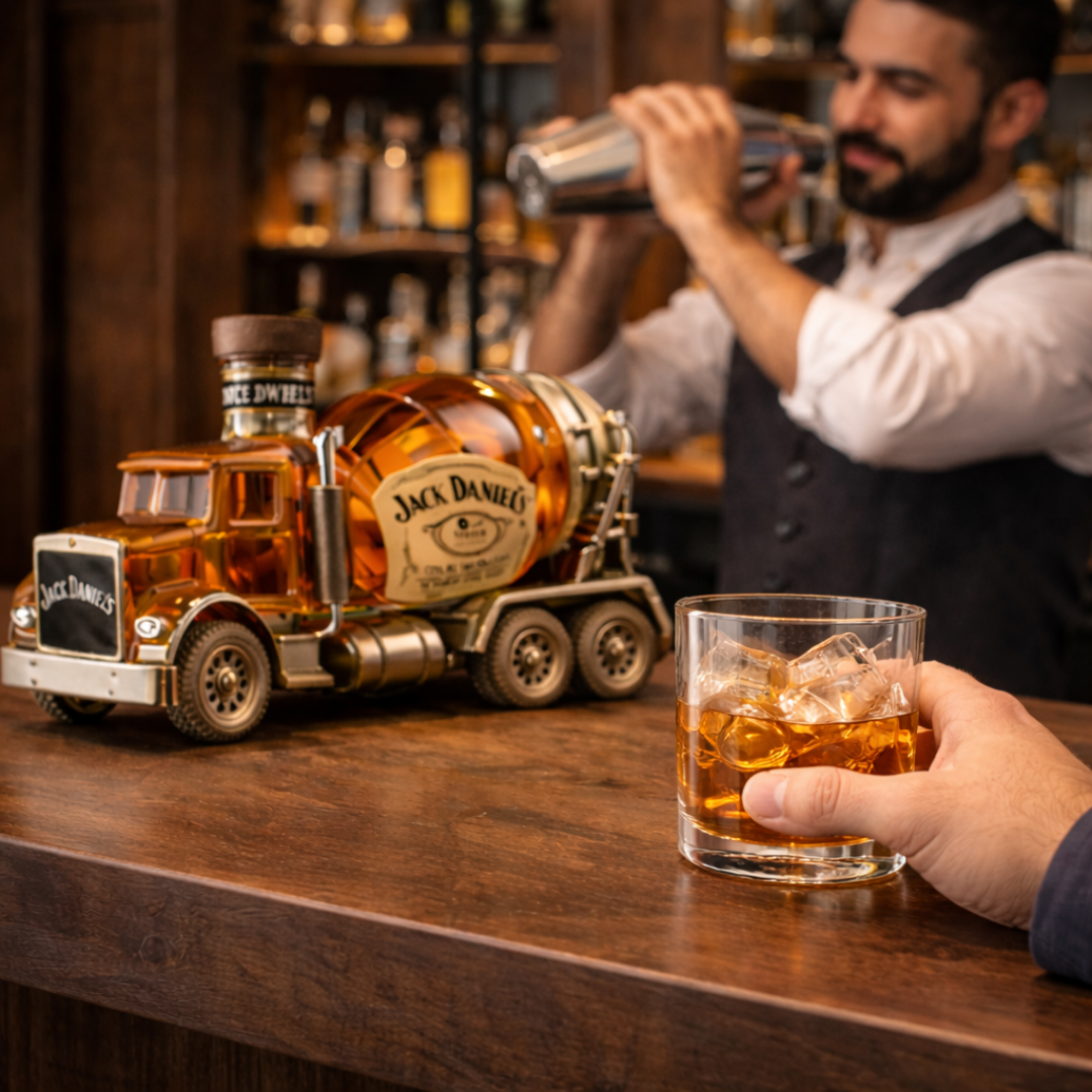 Whisky — Edición Camión · Botella de colección exclusiva