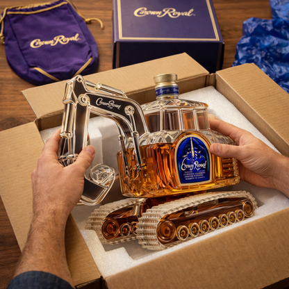 Alejandro | Botella de Whisky Edición Excavadora 500 ml