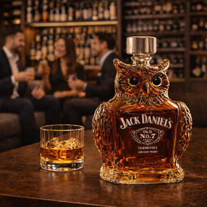 Botellas de whisky — Edición Búhos