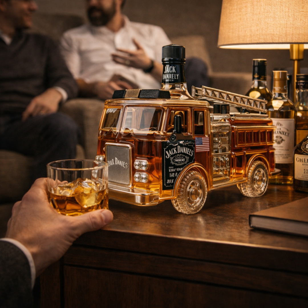 Set exclusivo de whisky — Edición Bomberos