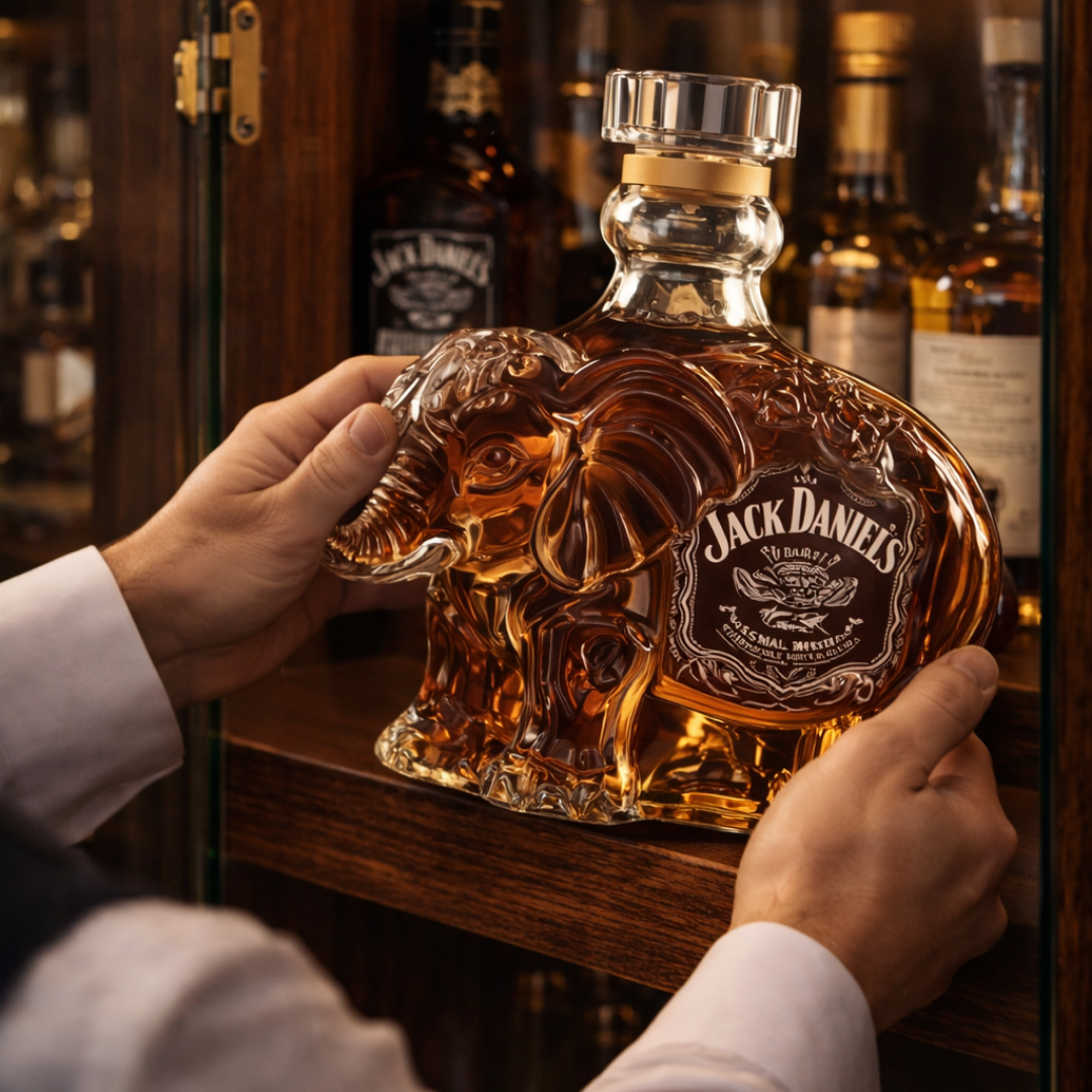 Mateo | Botella de Whisky Edición Elefante 150 ml