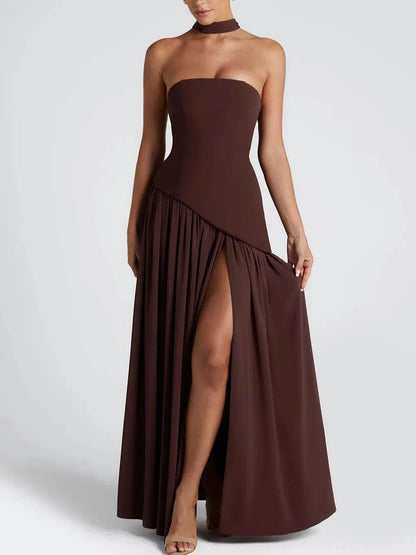 Maxi Vestido Maliyah - Laca de Cereza