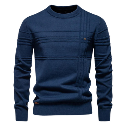 Suéter Elegante para Hombre con Diseño de Cuadros