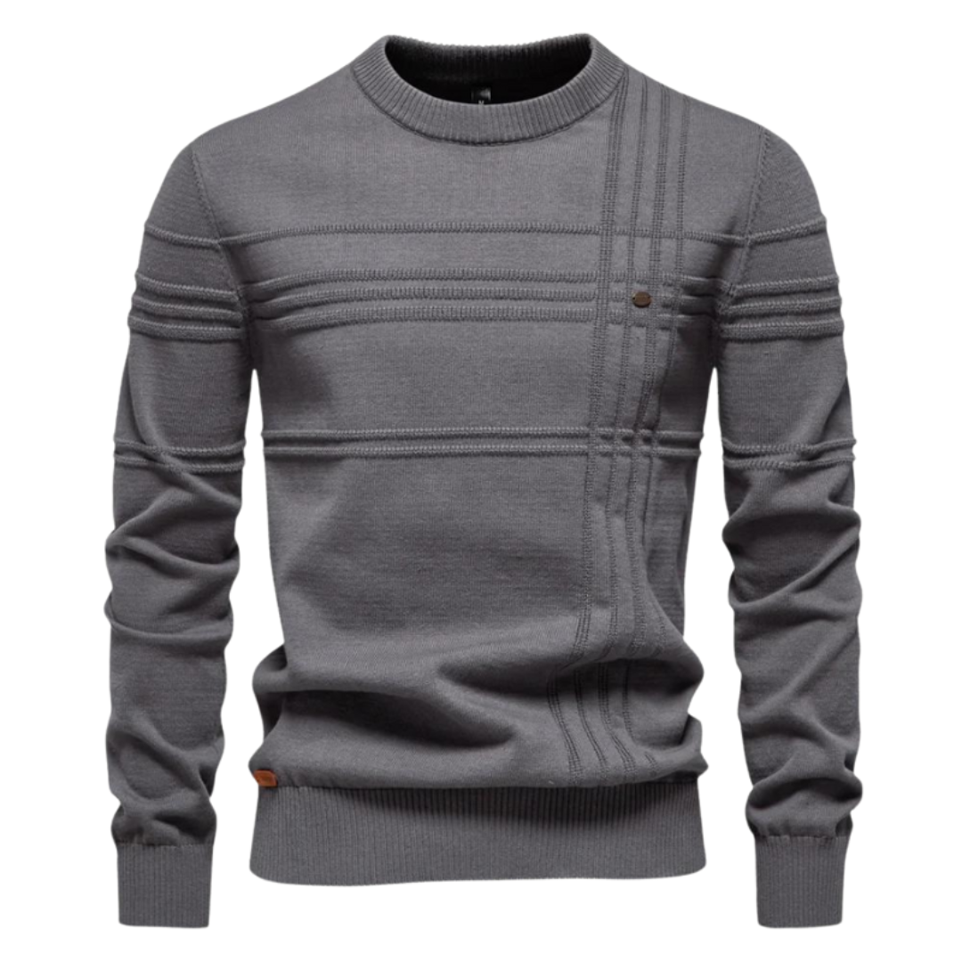 Suéter Elegante para Hombre con Diseño de Cuadros