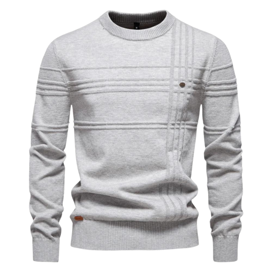 Suéter Elegante para Hombre con Diseño de Cuadros