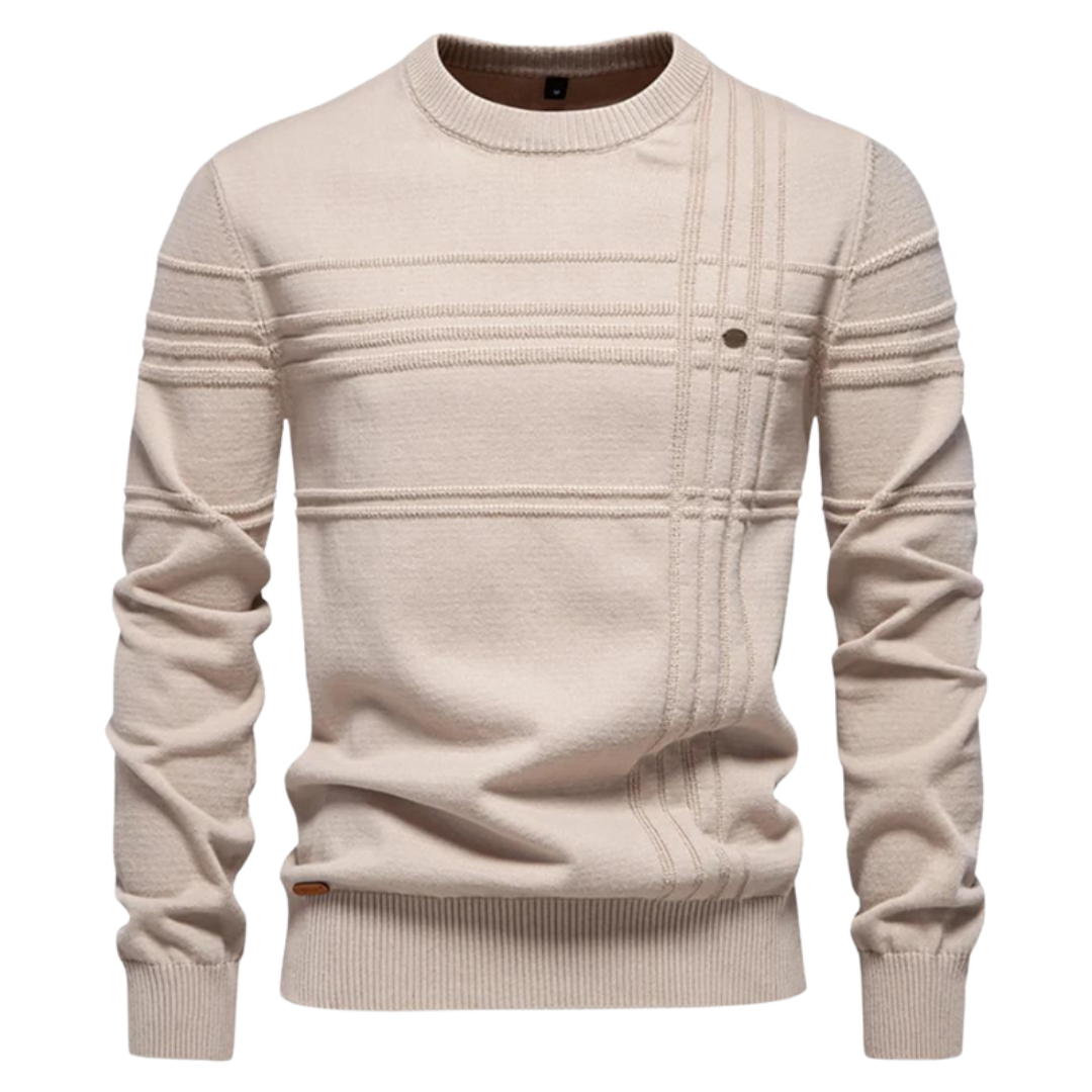 Suéter Elegante para Hombre con Diseño de Cuadros