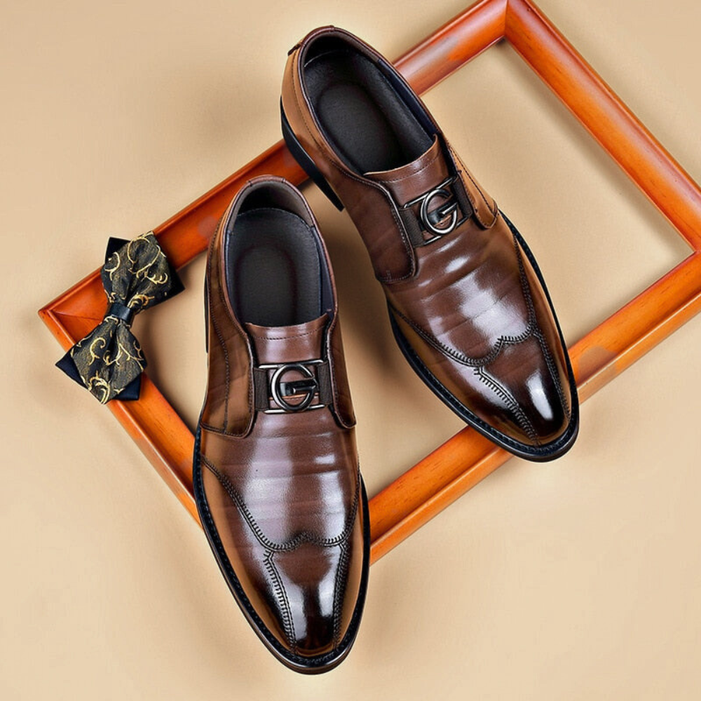 Lorenzo – Zapatos de Cuero Hechos a Mano con Elegancia Atemporal
