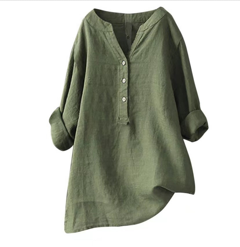 ÉLINÉA PARIS | Blusa de lino ligera