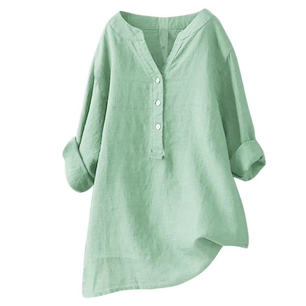 ÉLINÉA PARIS | Blusa de lino ligera
