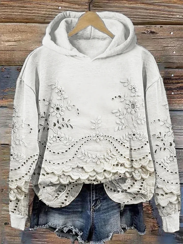 SACHZNA | Sudadera con Bordado Floral