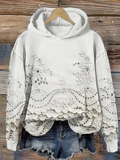 SACHZNA | Sudadera con Bordado Floral
