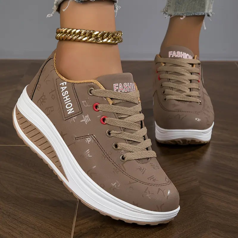 Luciana | Zapatillas Ortopédicas de Plataforma Transpirables