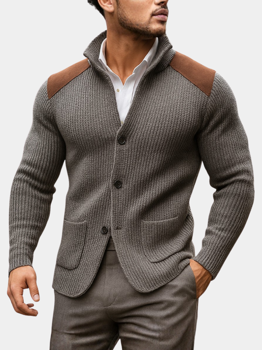 ROSSI ROMA | BLAZER DE PUNTO TEXTURIZADO