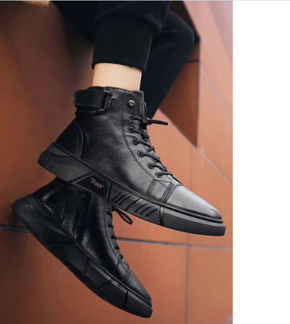 Juan Zapatos de cuero de calidad para hombres