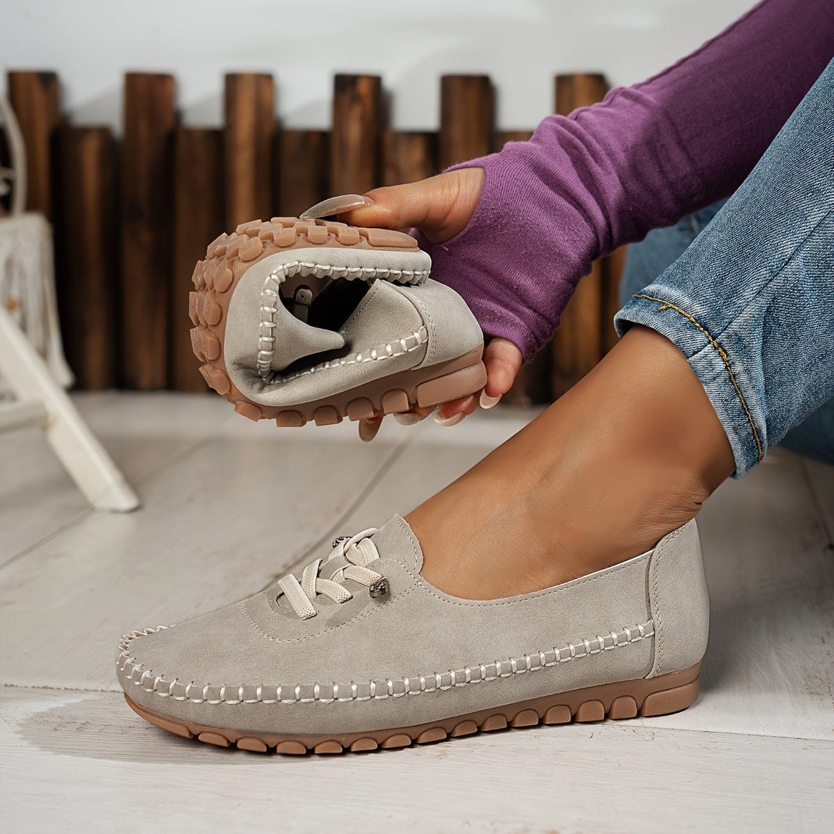 Isabela | Zapatos Slip-On Cómodos y Elegantes