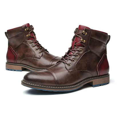 Julián – Botas Oxford de Cuero con Elegancia Atemporal