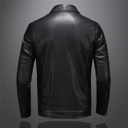Alessandro – Chaqueta de cuero vegano con elegancia moderna