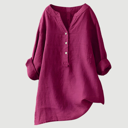 ÉLINÉA PARIS | Blusa de lino ligera