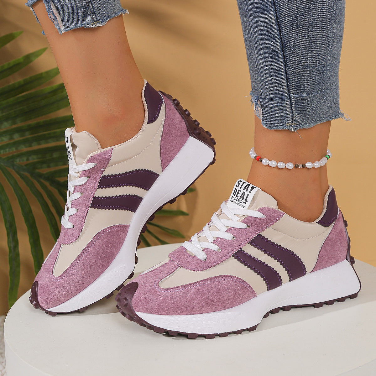 Zapatos casuales bajos para mujer