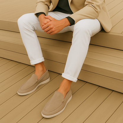 Alejandro Loafers elegantes de gamuza