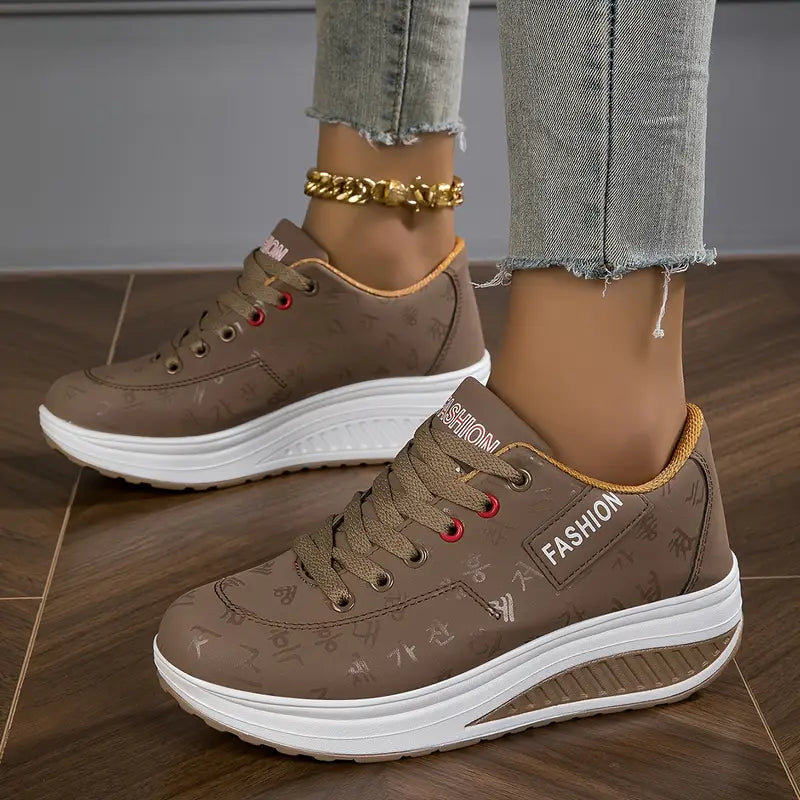 Luciana | Zapatillas Ortopédicas de Plataforma Transpirables