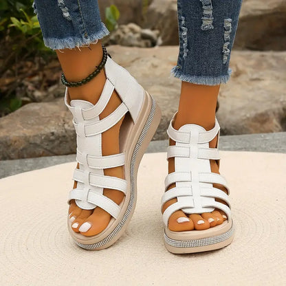 Sandalias Elegantes de Tacón