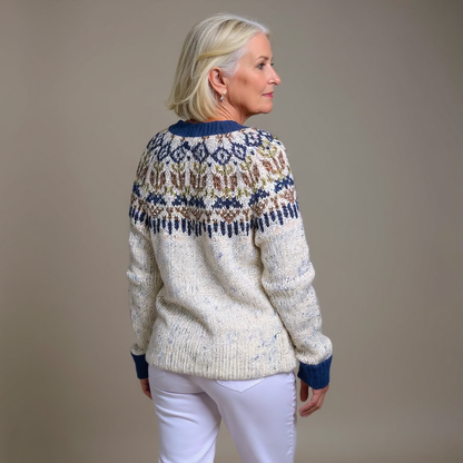 Chaqueta de Punto Vintage Islandesa Franziska
