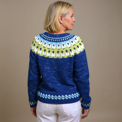 Chaqueta de Punto Vintage Islandesa Kaylyn