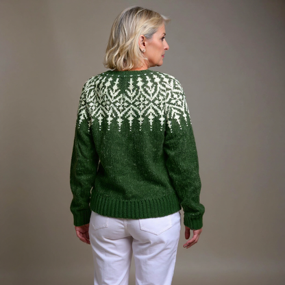 Chaqueta de Punto Islandesa Vintage Janine