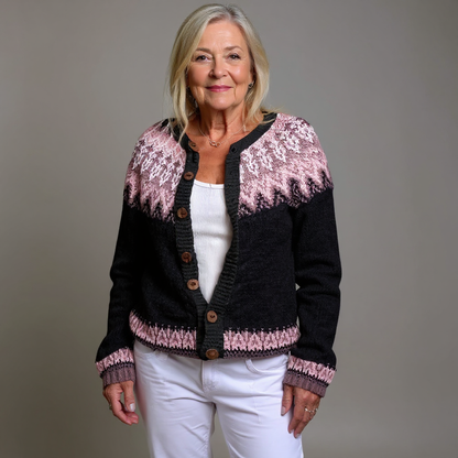 Chaqueta de Punto Vintage Islandesa Daniela