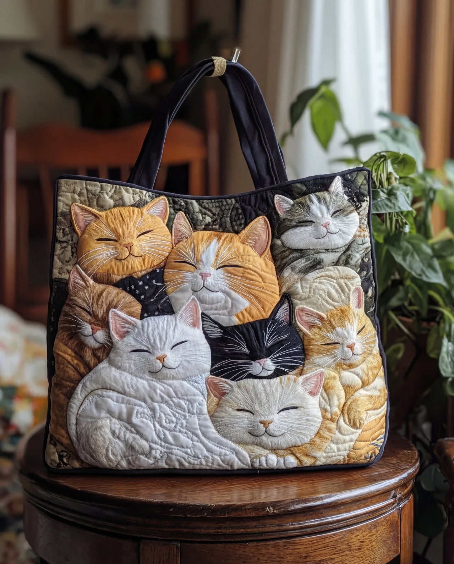 Bolso tote acolchado
