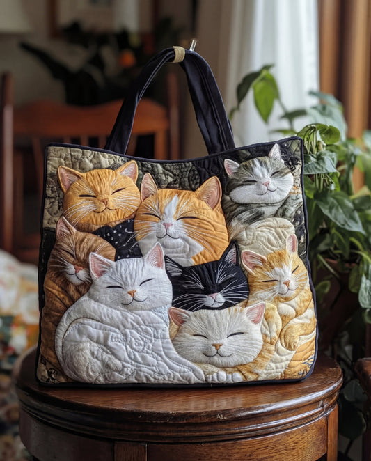 Bolso tote acolchado