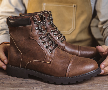 Colton | Botas de cuero para hombres premium