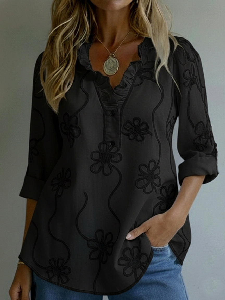 Primavera | Camisa Retro Cómoda y Versátil