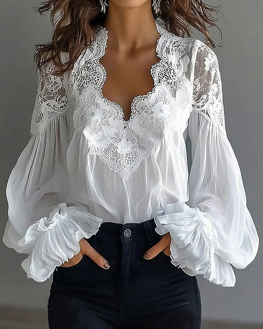 Adriána | Camisa Elegance de Algodón y Viscosa