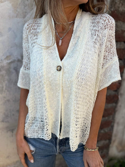 Ivonie  Elegante Top Texturizado