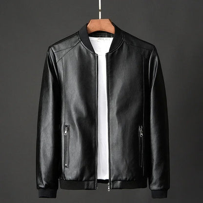 Rafael – Chaqueta motociclista de cuero con espíritu libre
