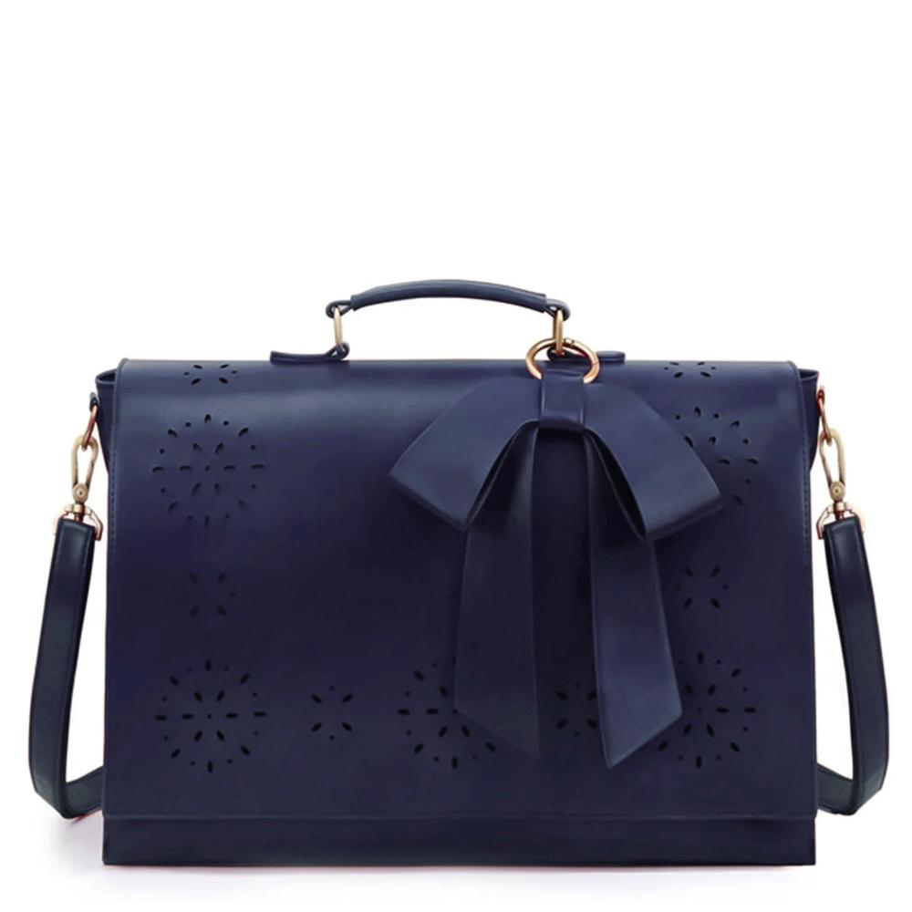 Mochila de Hombro Bernadette con Lazos Elegantes