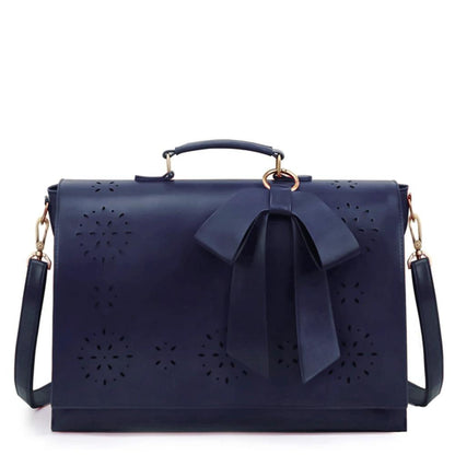 Mochila de Hombro Bernadette con Lazos Elegantes