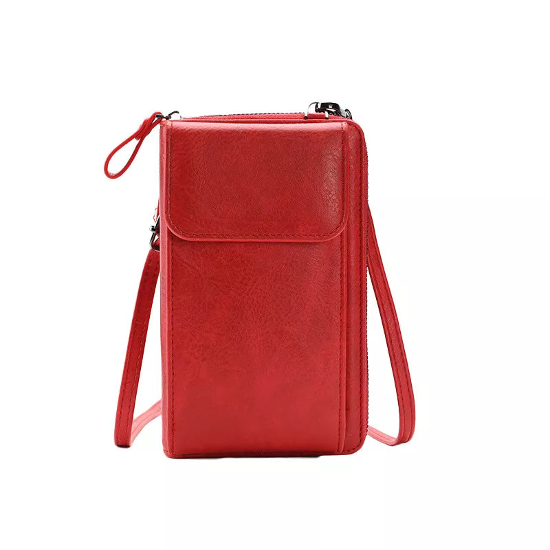Bolso de mano de piel elegante Clara