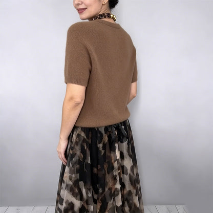 Valentina – Conjunto de Dos Piezas con Estampado Leopardo