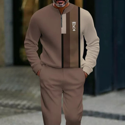 Thiago | Conjunto de Suéter Gráfico y Pantalón