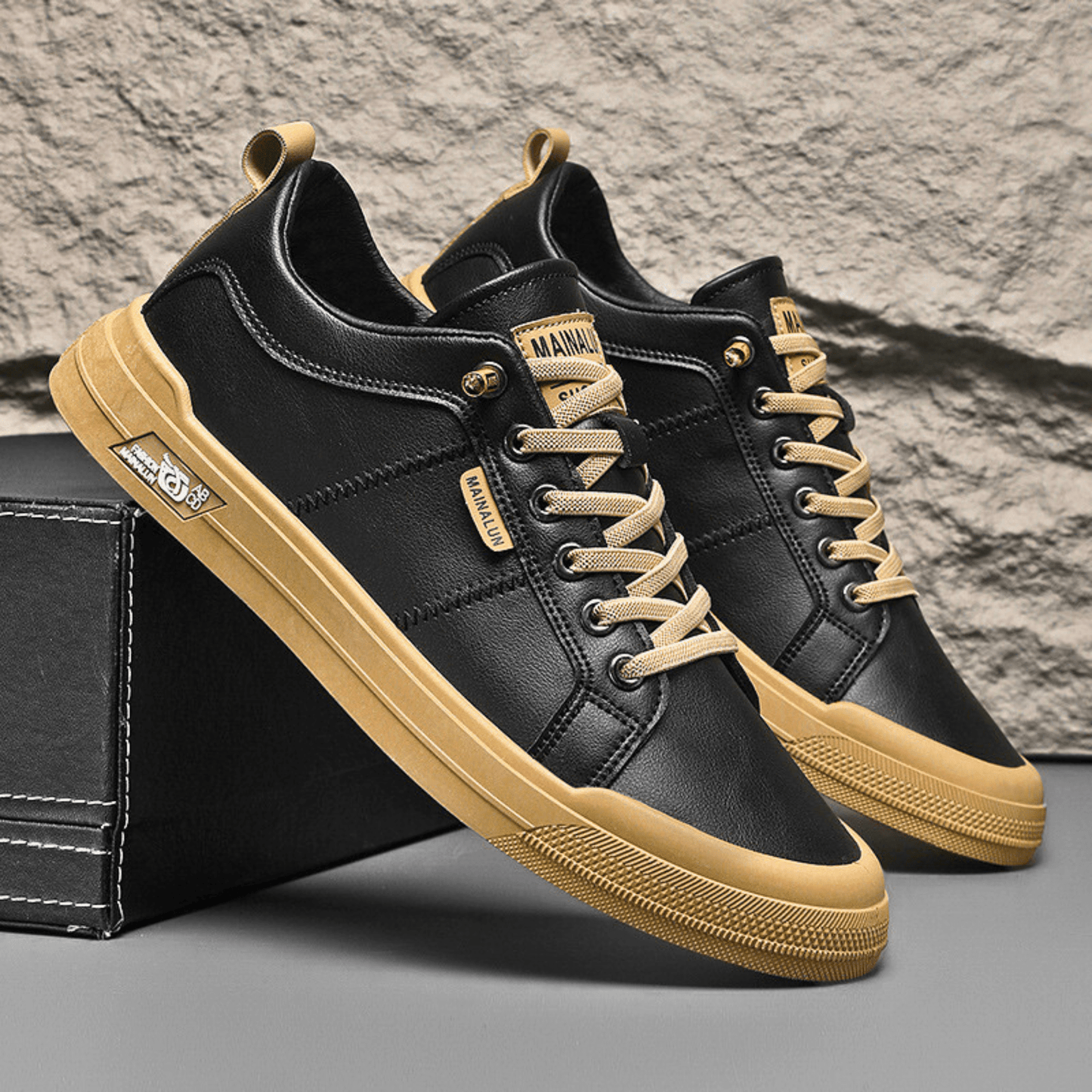 ZAPATILLAS DE CUERO HARRINGTON
