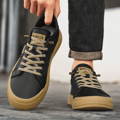 ZAPATILLAS DE CUERO HARRINGTON