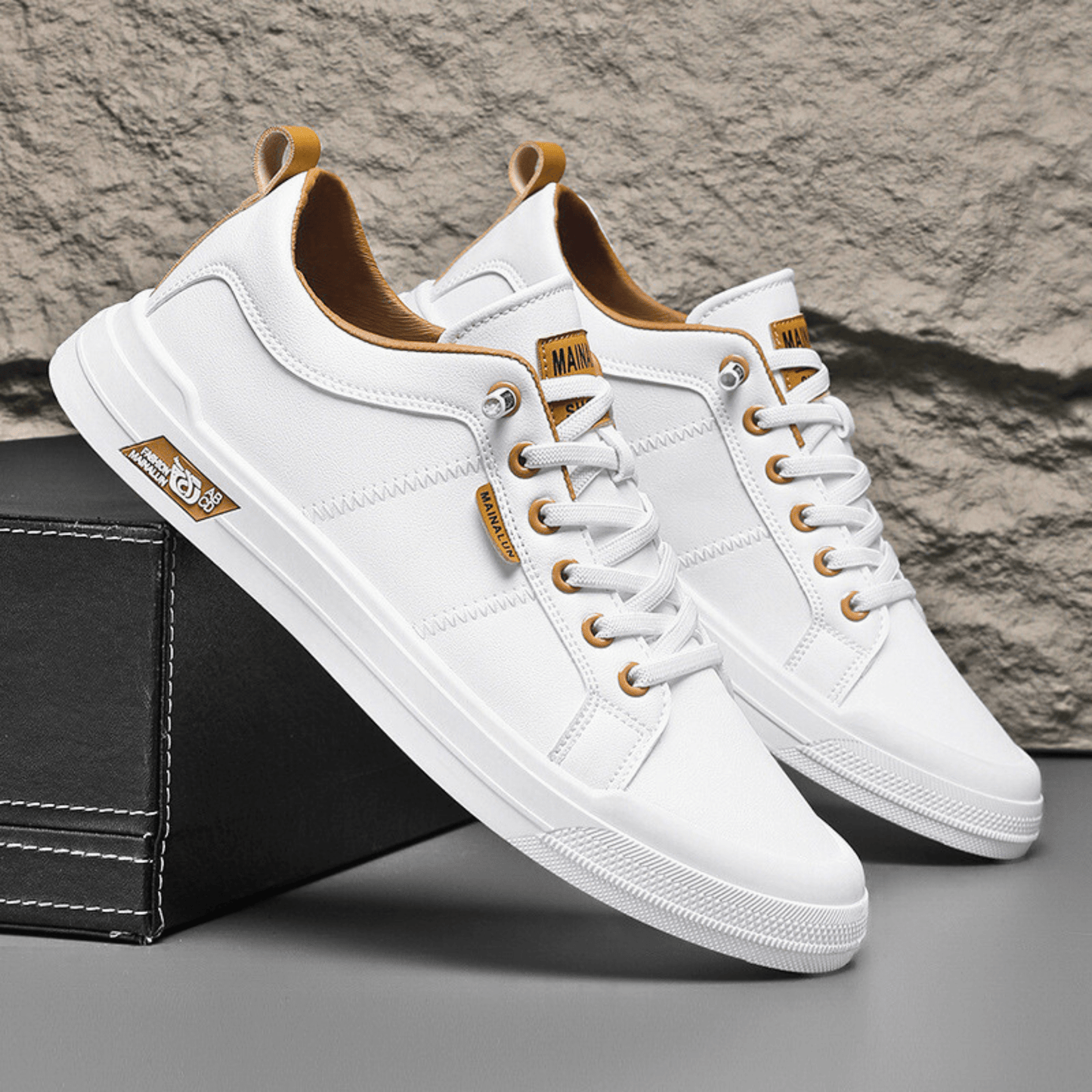 ZAPATILLAS DE CUERO HARRINGTON